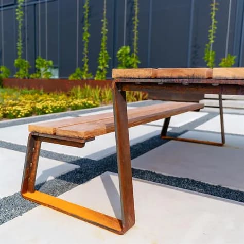 MIO set de pique-nique Acier corten