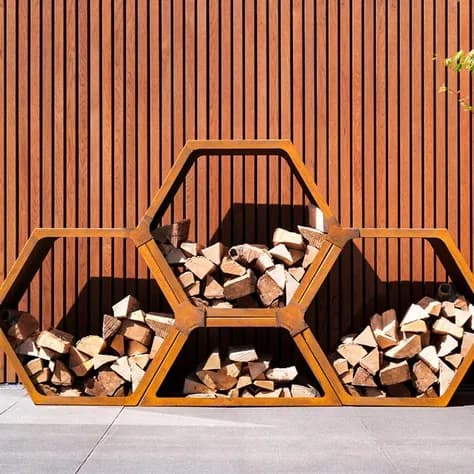 HEX Acier corten
