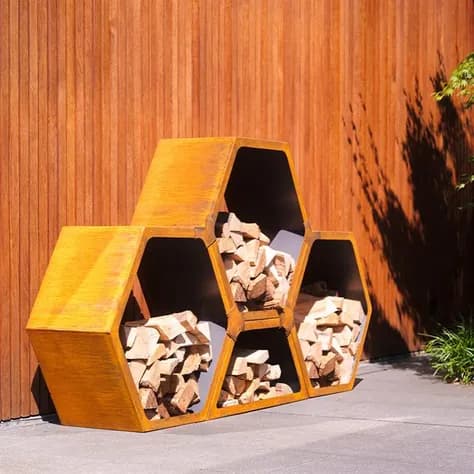 HEX Acier corten