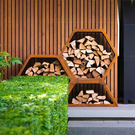 HEX raccords Acier corten