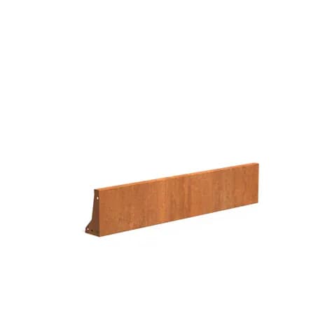 Murs de soutènement 300 droit Acier corten