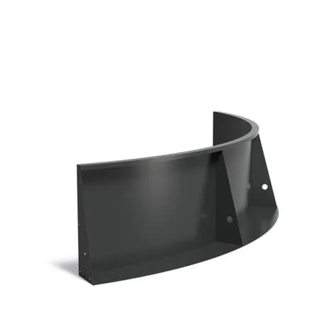 Mur de soutènement 600 courbe Aluminium