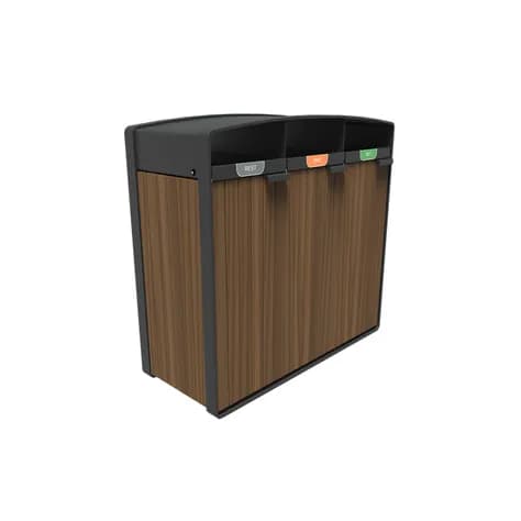 STORR avec décoration en bois Acier enduit