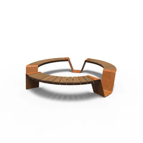 DUNC autour de Acier corten