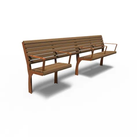 GRO canapé senior Acier corten