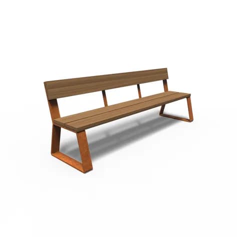 MIO avec dossier Acier corten