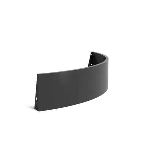 Mur de soutènement 500 courbe Aluminium