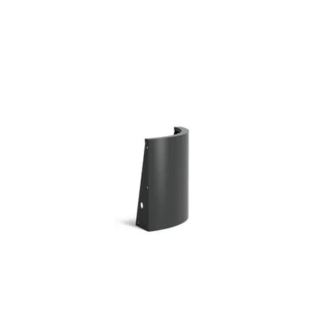 Mur de soutènement 600 courbe Aluminium