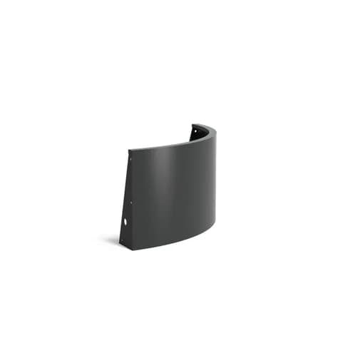 Mur de soutènement 600 courbe Aluminium