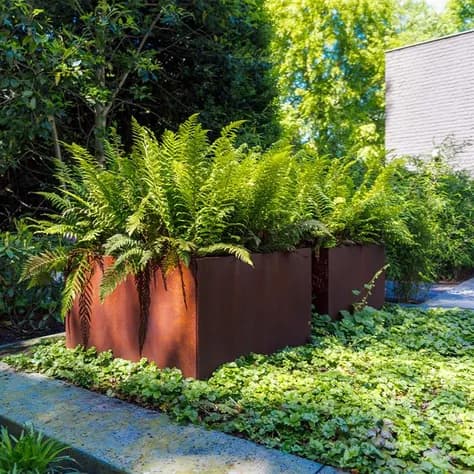 CARREZ Connect sans fond Acier corten