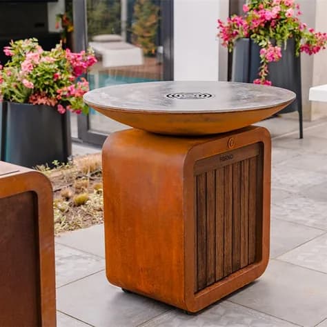 SEARE HALO PIEZO Acier corten
