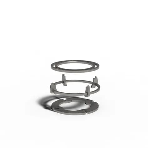 Grill set Acier