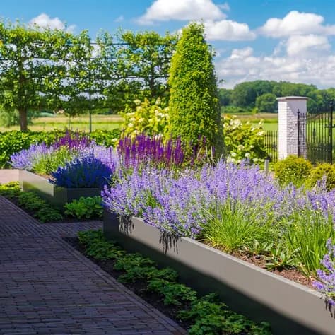 Mur de soutènement 400 courbe Acier enduit