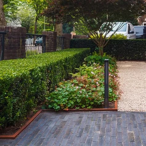 Profilés de recouvrement angle Acier corten