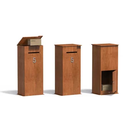CASE Acier corten