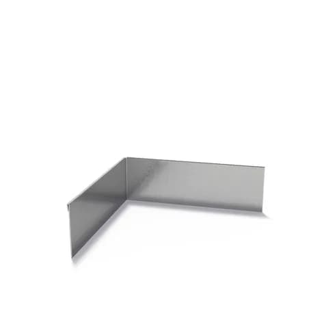 Bordure de jardin angle supperieur aplati  Acier galvanisé