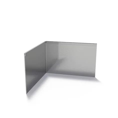 Bordure de jardin angle supperieur aplati  Acier galvanisé