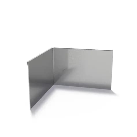 Bordure de jardin angle supperieur aplati  Acier galvanisé