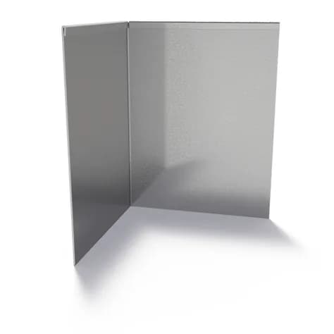 Bordure de jardin angle supperieur aplati  Acier galvanisé