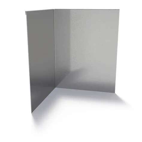 Bordure de jardin angle supperieur aplati  Acier galvanisé