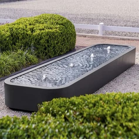 Tables d’eau premium Acier corten