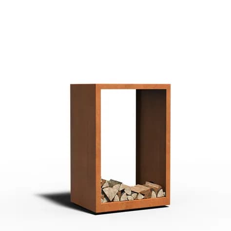 LOGG sur roulettes Acier corten