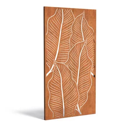Panneau Géométrique Acier corten