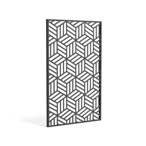 Panneau Geometric Acier enduit