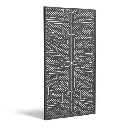 Panneau Geometric Acier enduit