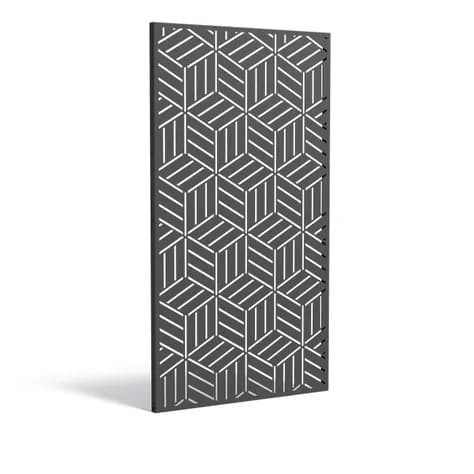 Panneau Geometric Acier enduit