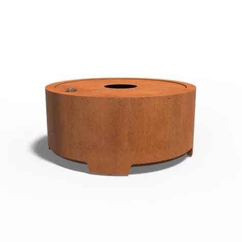 CIRCUM treehub Air-Pot  Acier corten