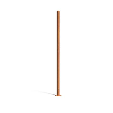 Poteau d'angle Acier corten