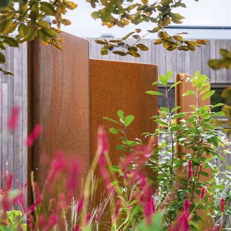 Panneau Basic Acier corten