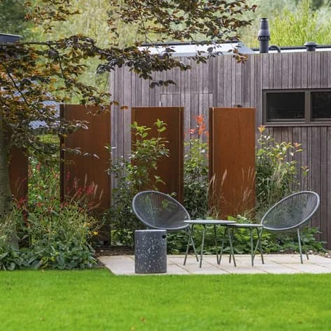 Panneau Basic Acier corten