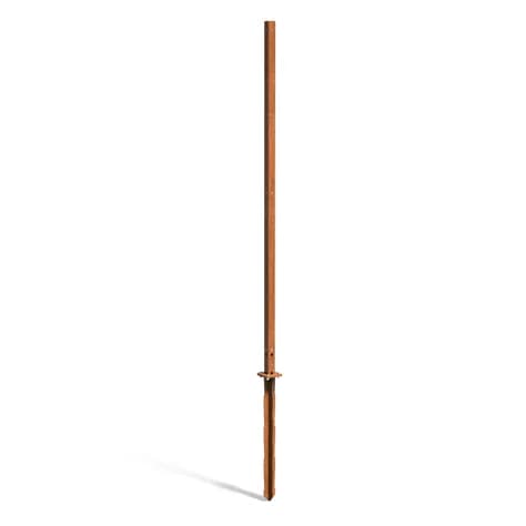 Poteau d'angle Acier corten