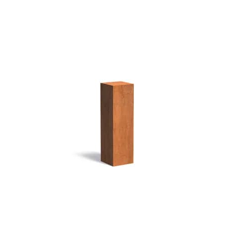 Socle Acier corten