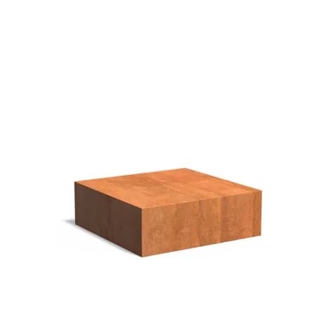 Socle Acier corten