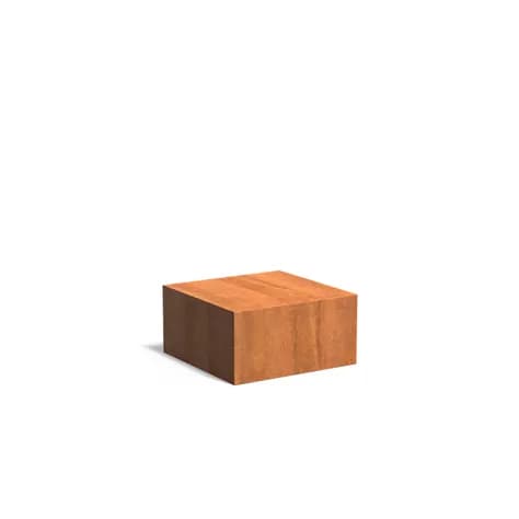 Socle Acier corten