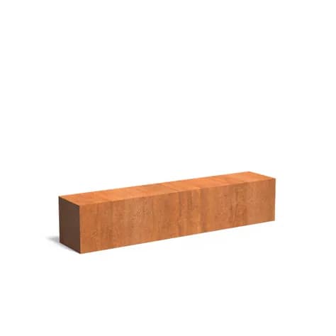 Socle Acier corten