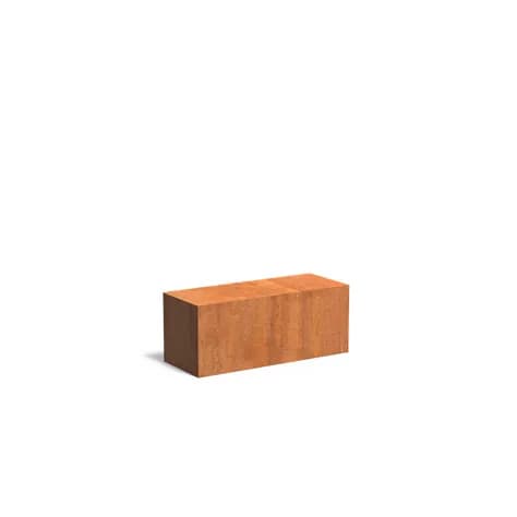 Socle Acier corten