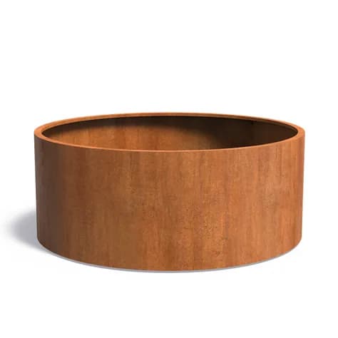 CIRCUM avec fond Acier corten