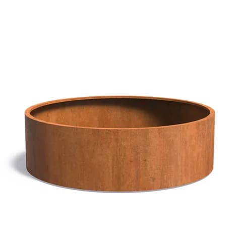 CIRCUM avec fond Acier corten