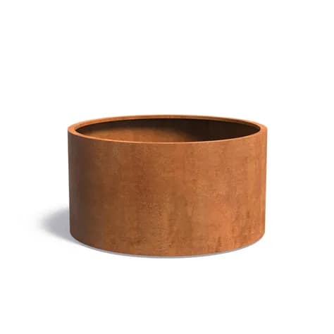 CIRCUM avec fond Acier corten