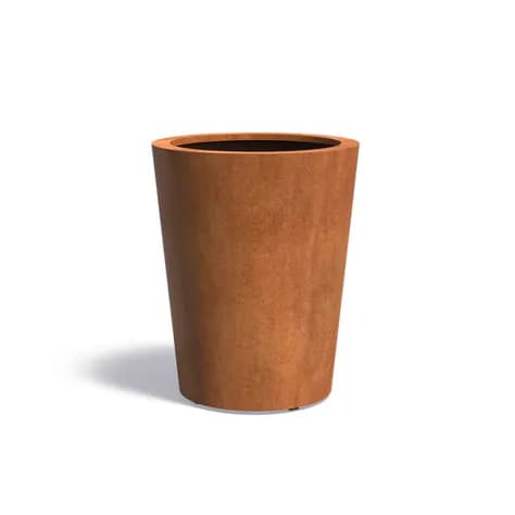 CONIC avec fond Acier corten