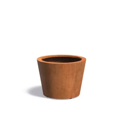 CONIC avec fond Acier corten