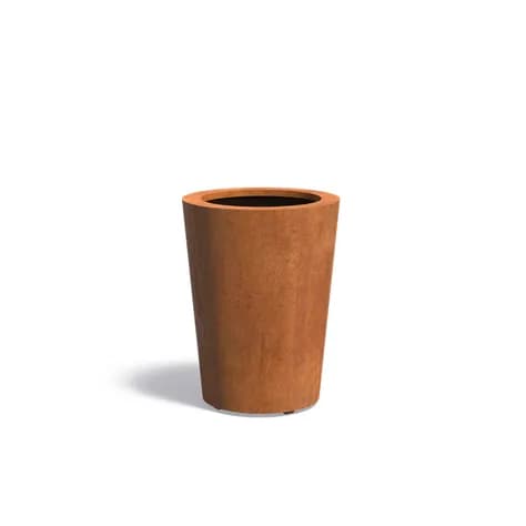 CONIC avec fond Acier corten