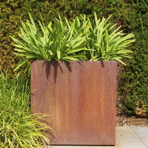 CARREZ avec fond Acier corten