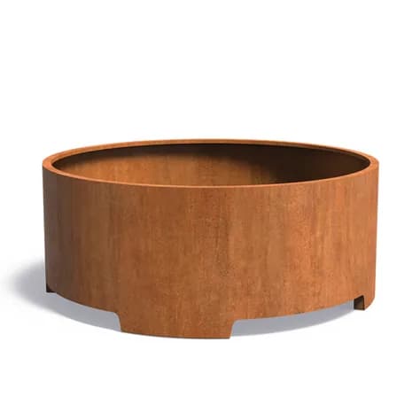 CIRCUM avec pieds Acier corten
