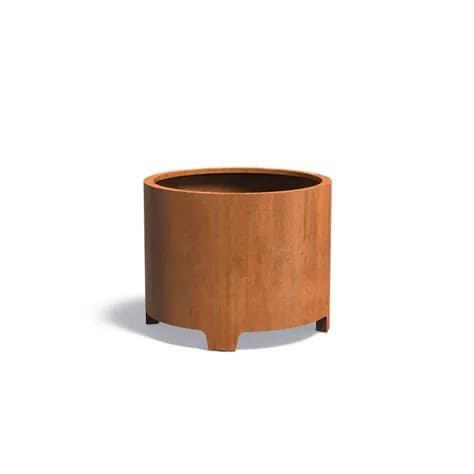 CIRCUM avec pieds Acier corten