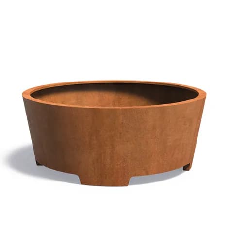 CONIC avec pieds Acier corten